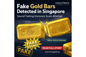 Fake Gold Bars Detected In Singapore