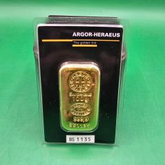  Bar - Argor Heraeus 999.9 - 100 G