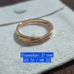 Gold Jewellery - 750 Gold Ring - 3.27 G