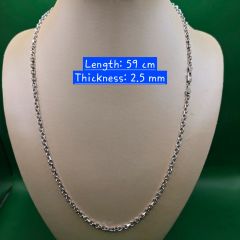 Gold Jewellery - Poh Heng 916 Gold Wan Zi Chain - 27.47 G ($130.50/G)