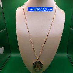 Gold Jewellery - Poh Heng 916 Gold Necklace & Pendant Set - 18.93 G ($130.50/G)