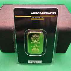 Bar - Argor Heraeus 999.9 - 10 G
