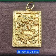 Gold Jewellery - 916 Gold Dragon Pendant - 19.94 G ($131/G)