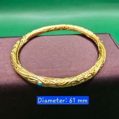 Gold Jewellery - SK Ne Zha 999 Gold Bangle - 39.42 G ($143.50G)