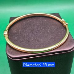 Gold Jewellery - 916 Gold Bangle - 9.51G ($131.50/G)