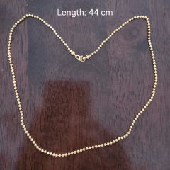 Gold Jewellery - 916 Gold Necklace - 7.96 G ($136.50/G)