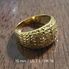 Gold Jewellery - 916 Gold Ring - 5.71 G ($133/G)