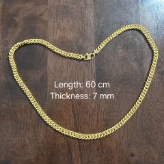 Gold Jewellery - Poh Heng 24K Solid Gold Chain - 158.68 G