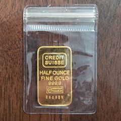 Bar - Credit Suisse 999.9 - 1/2 OZ - (LBMA Brand)