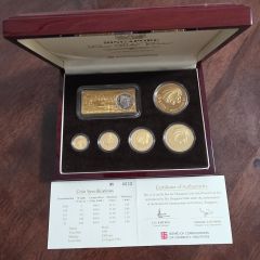 Coin - 1994 Singapore Lion 999.9 Gold Coin Set 59.09 G - Limited Edition