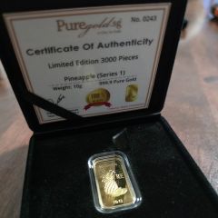 Bar - PureGold.sg 999.9 - 10 G - Various Design