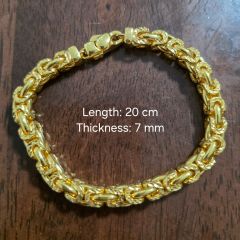 Gold Jewellery - 916 Gold Bracelet (SAO) - 38.13 G