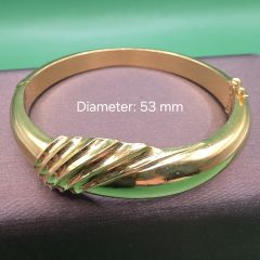 Gold Jewellery - Poh Heng 916 Gold Bangle (SAO) - 40.72 G