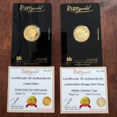 Coin - PureGold.sg 999.9 10 G Set - Various Design