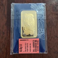 Bar - Pamp Suisse 999.9 - 50 G (With Cert)