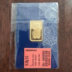Bar - Pamp Suisse 999.9 - 10 G (With Cert)