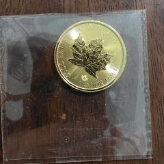 Coin - 2018 Canadian Maple Leaf 9999 Gold Coin - 1 OZ