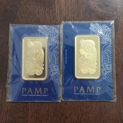 Bar - Pamp Suisse 999.9 Gold Bar - 50 G (LBMA Brand)(Left 1 Pc Only!)