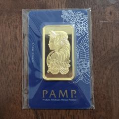 Pamp Suisse 999.9 Gold Bar With Certificate - 50 G (LBMA Brand)(1 Pc Only!)