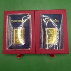 PrettiGold 999.9 Gold Bars 15 G (2 Pcs Only!)
