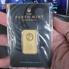 The Perth Mint 20 Gram Gold Bar (999.9 Pure Gold) – Australia (1 Pc Only)