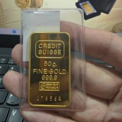 50g Credit Suisse 999.9 Gold Bar (Without Certificate)