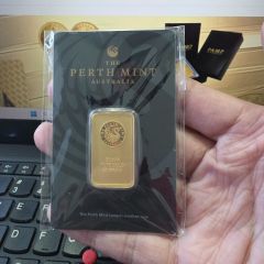 20g Perth Mint Gold Bar with Certificate (1 Pc Only)