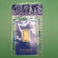 PAMP Suisse Fortuna 1/2 oz Gold Bar (999.9 Fine Gold) – Sealed with UOB Receipt