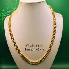 Gold Jewellery - 23K Gold Hollow Chain - 62.60 G