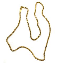Gold Jewellery - 916 Gold Rope Chain - 56.27 G