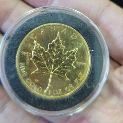 1 oz Canadian Gold Maple Leaf (1988) – 9999 Fine Gold Coin (1 Pc Only!)