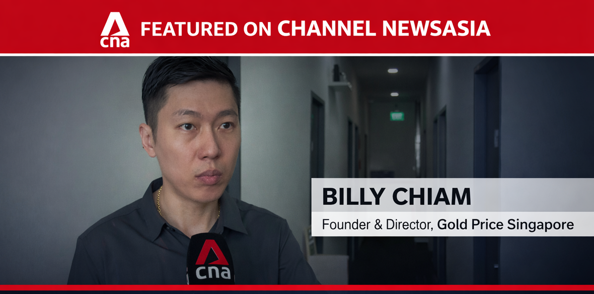 Gold Price Singapore Pte Ltd was recently featured in a Channel NewsAsia report highlighting the rise in fake gold scams in Singapore as record-high gold prices push buyers towards secondary markets.